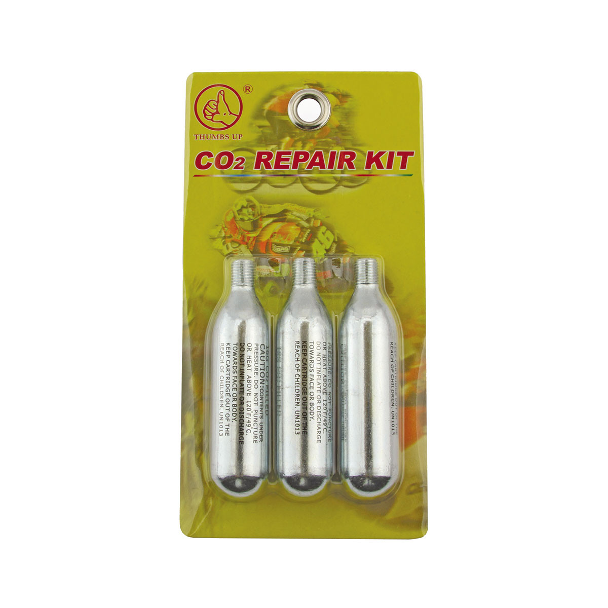 C02 Air Repair Kit Chrome.